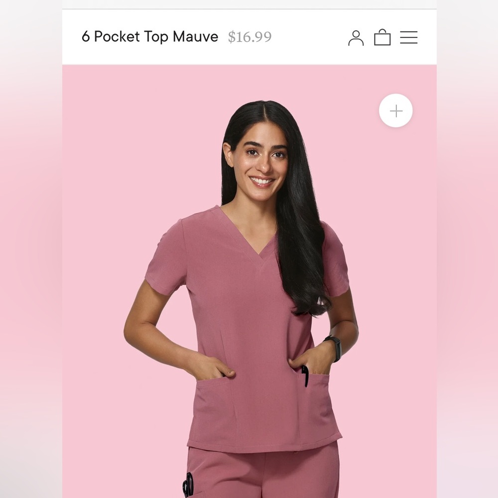 Mandala scrub top.